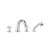 [18733000] Cross Handles (Pair) - GROHE StarLight Chrome