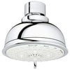 [27610001] 100 Shower Head, 4" - 4 Sprays, 2.5 GPM (9.5 L/min) - GROHE StarLight Chrome