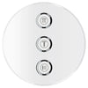 [29152LS0] Triple Volume Control Trim - Moon White