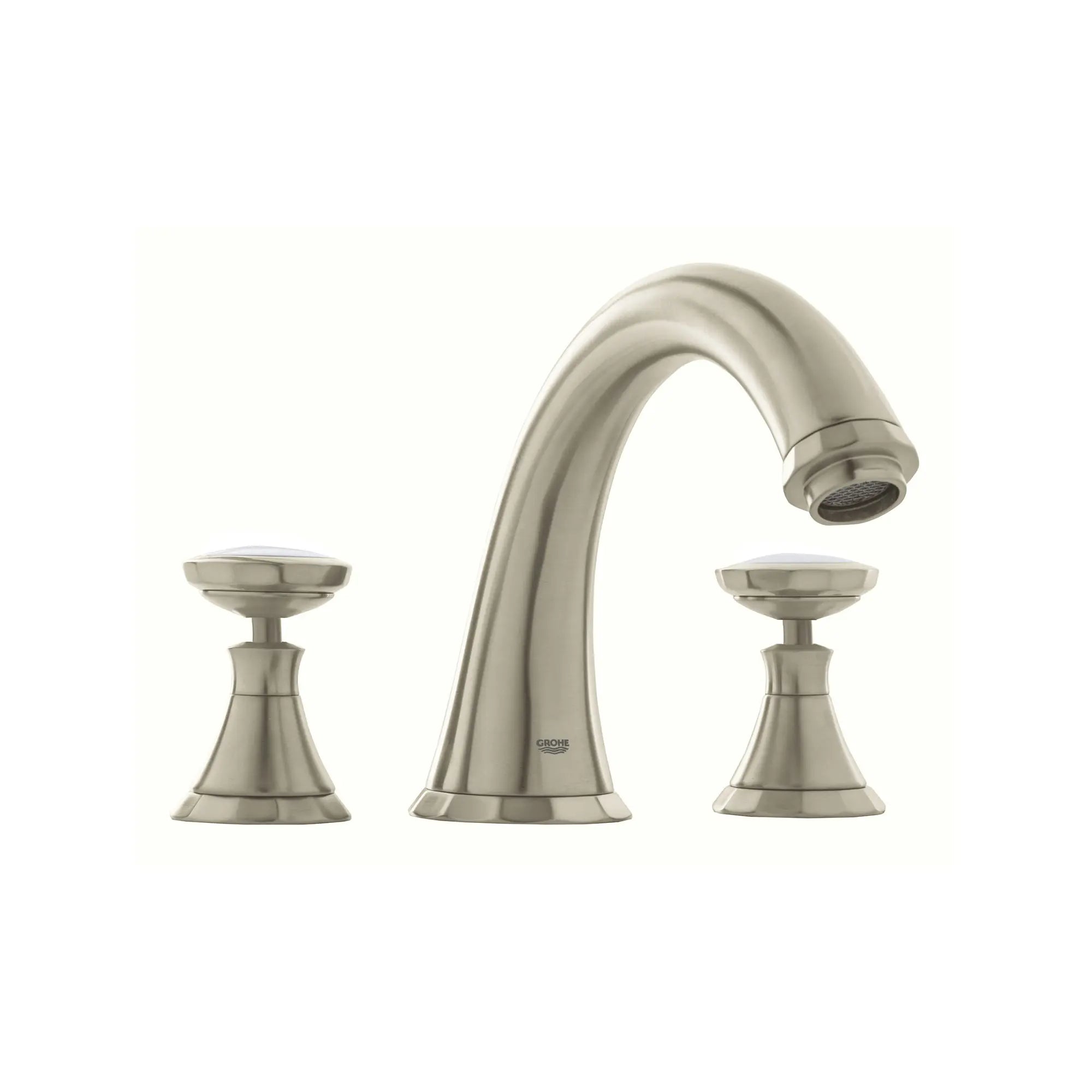 Kensington Robinet de bain // NICKEL BROSSÉ INFINITYFINISH // 164262_25074EN0-Kensington-Three-Hole-Roman-Tub-Filler-in-Brushed-Nickel-Silo_0_CDNwebp.webp