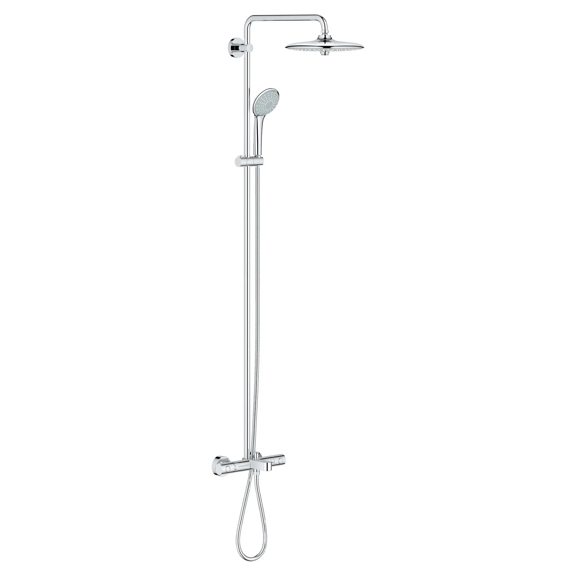 Euphoria Système de douche thermostatique pour baignoire/douche // CHROME STARLIGHT GROHE // 164335_26177001_0_CDNwebp.webp