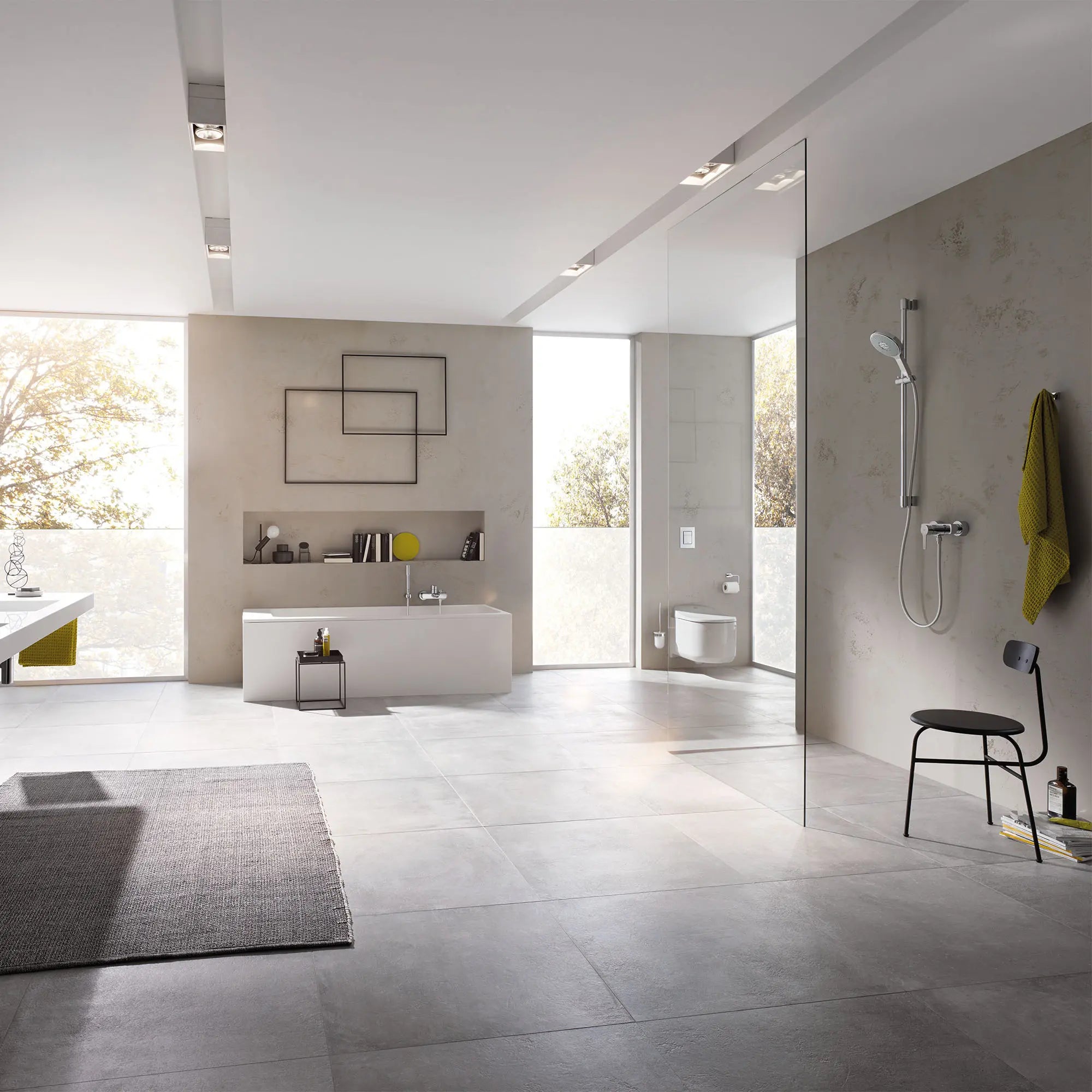 Garniture pour inverseur à 3 voies // CHROME STARLIGHT GROHE // 164364_B-2382400A_28341000__27664000__29215001_0_CDNwebp.webp