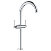 [21046003] Single Hole Two-Handle Deck Mount Vessel Sink Faucet 1.2 GPM - GROHE StarLight Chrome