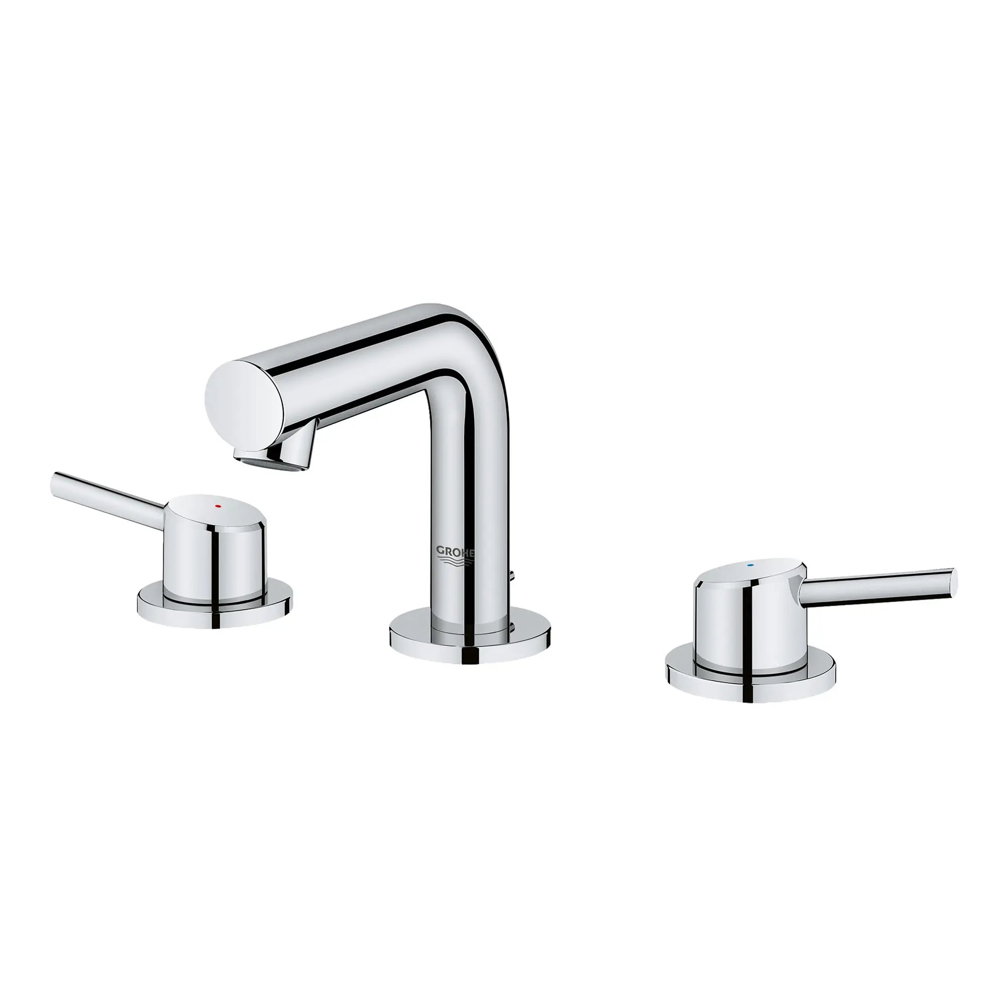 Robinet de salle de bain, 8 po, à deux poignées, taille P, 4,5 L/min (1,2 gpm) // CHROME STARLIGHT GROHE // 164391_20572001_1_0_CDNwebp.webp
