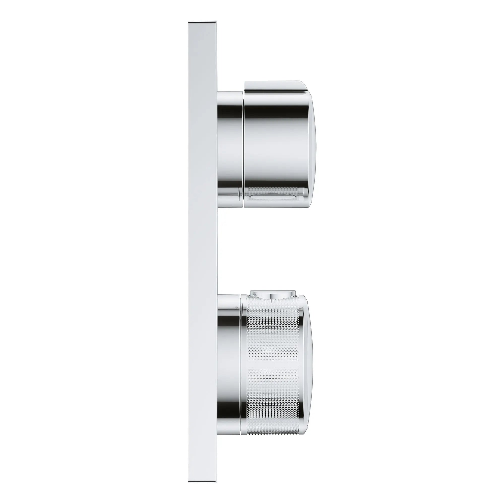 Garniture de robinet thermostatique à 2 poignées à fonction simple // CHROME STARLIGHT GROHE // 164413_Allure_SiloSide_29177001_0001_Feb2023_0_CDNwebp.webp