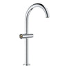 [21161000] Single Hole Two-Handle Deck Mount Vessel Sink Faucet, 1.2 GPM (4.5 L/min) - GROHE StarLight Chrome