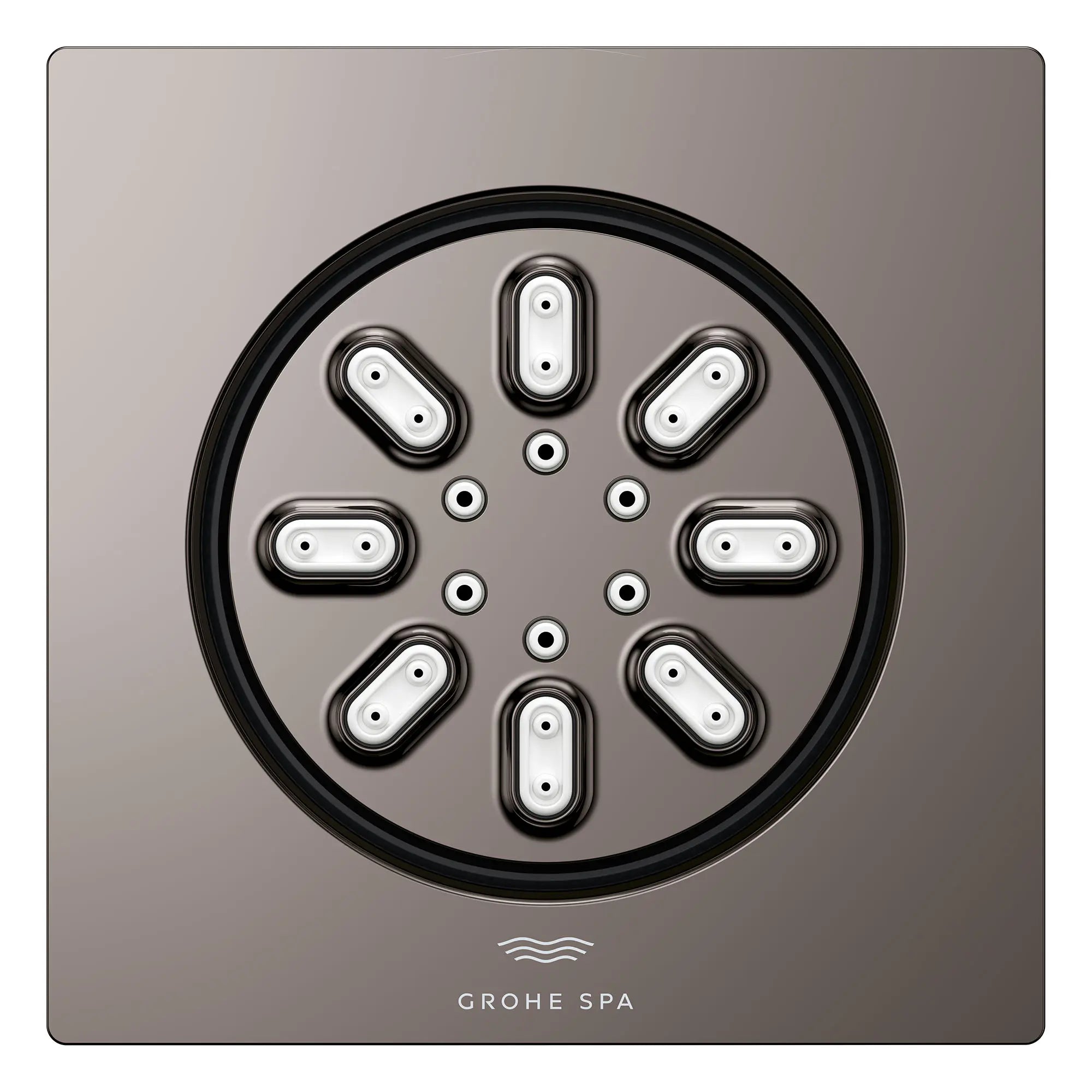 Jet de corps - 2 jets, 3,3 L/min (0,9 gpm) // GRAPHITE DUR // 164423_Aqua_SiloFront_26845A00_0001_Feb2023_0_CDNwebp_5d00138d-cc86-45f4-93eb-cb474636d34a.webp