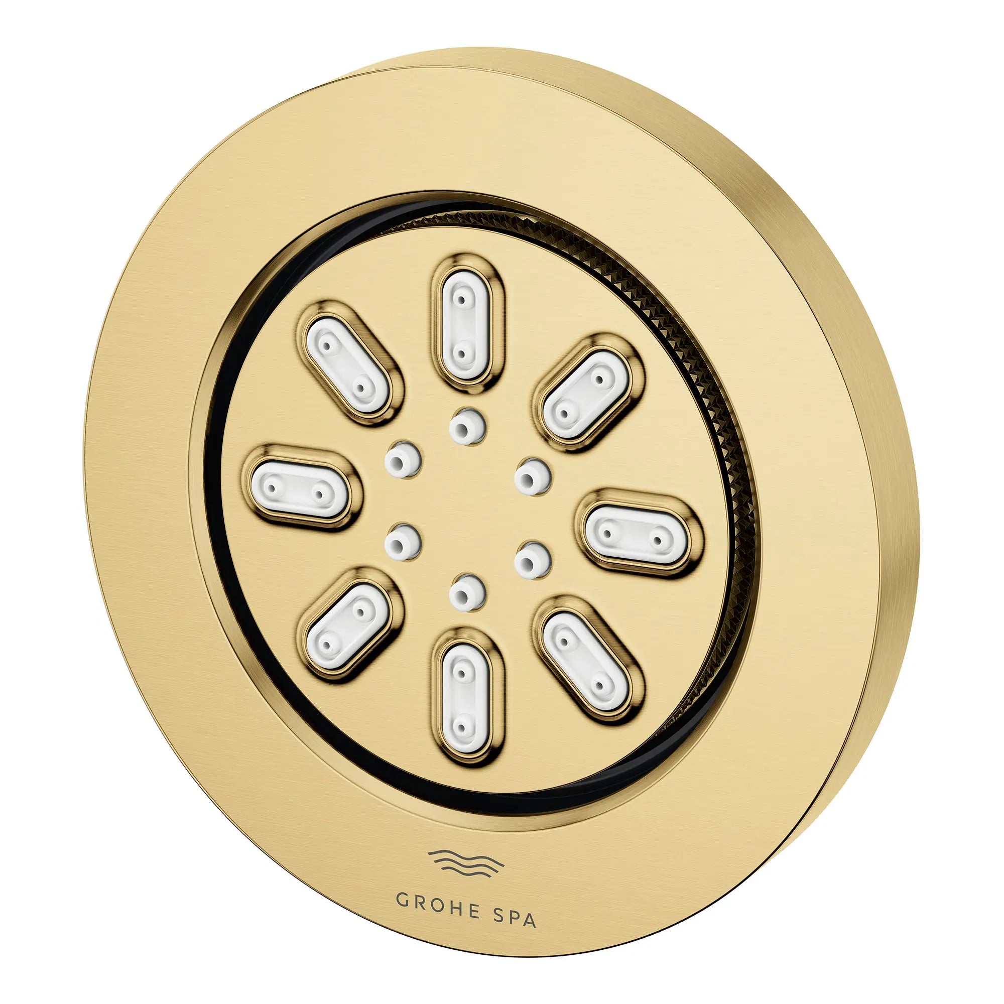 Jet de corps - 2 jets, 3,3 L/min (0,9 gpm) // AUBE FRAÎCHE BROSSÉ // 164427_Aqua_SiloLeft_26844GN0_0001_Feb2023_0_CDNwebp.webp