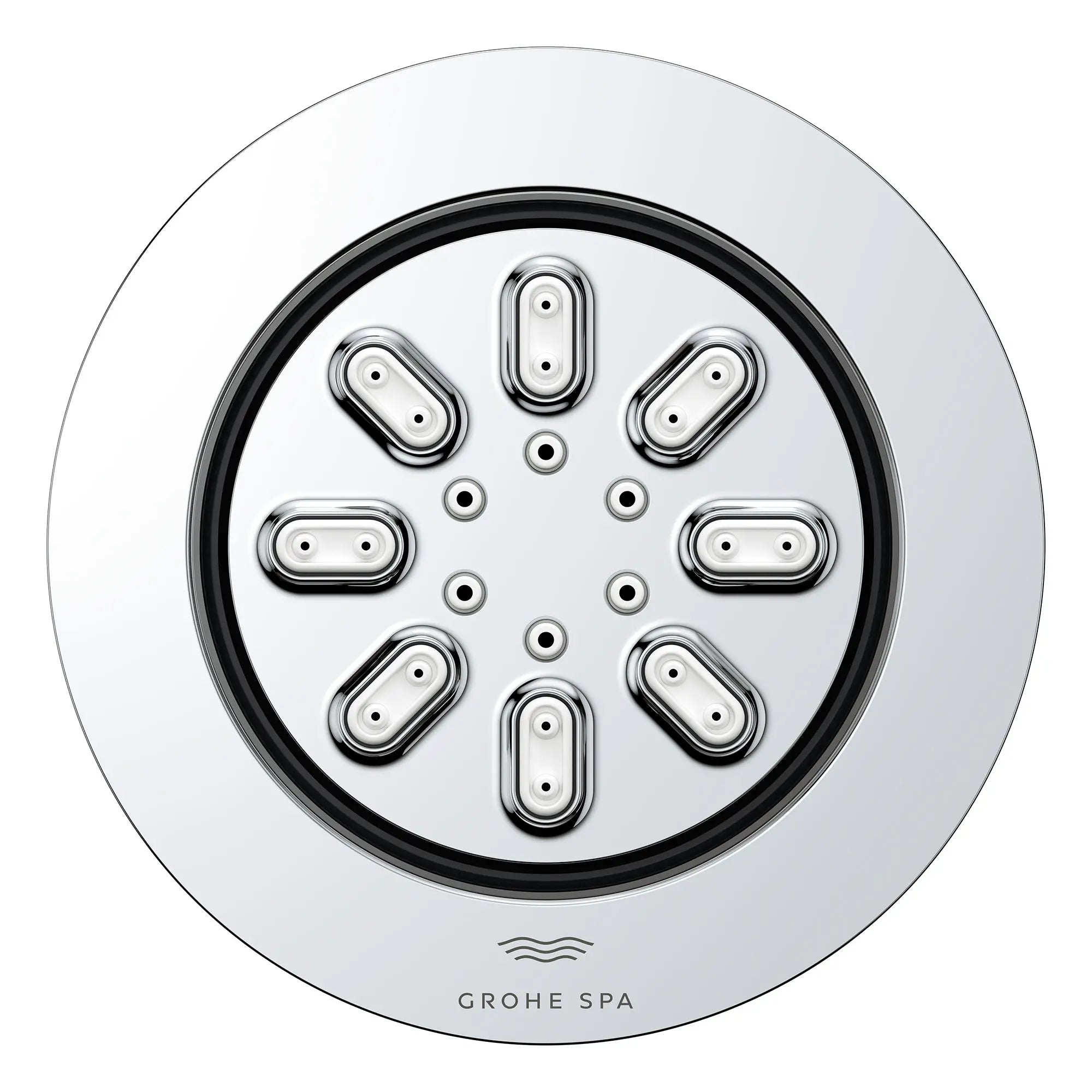 Jet de corps - 2 jets, 3,3 L/min (0,9 gpm) // CHROME STARLIGHT GROHE // 164439_Aqua_SiloFront_26844000_0001_Feb2023_0_CDNwebp.webp