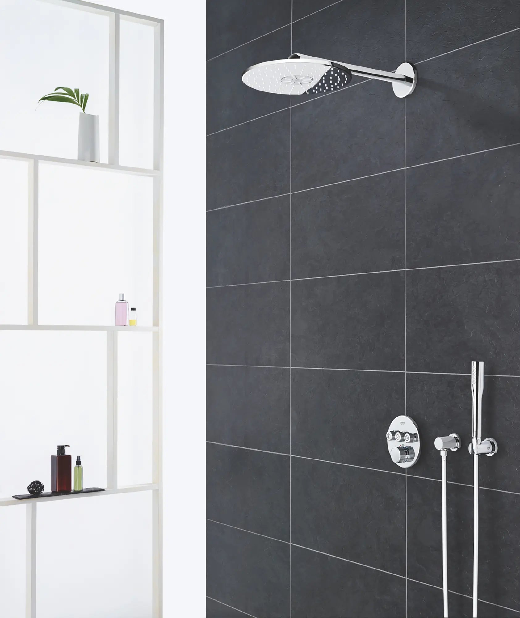 Euphoria Cosmopolitan Douchette - 1 jet d’aspersion // CHROME STARLIGHT GROHE // 164522_27400000_2_0_CDNwebp.webp