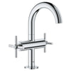 [21031003] Single Hole Two-Handle M-Size Bathroom Faucet 1.2 GPM - GROHE StarLight Chrome