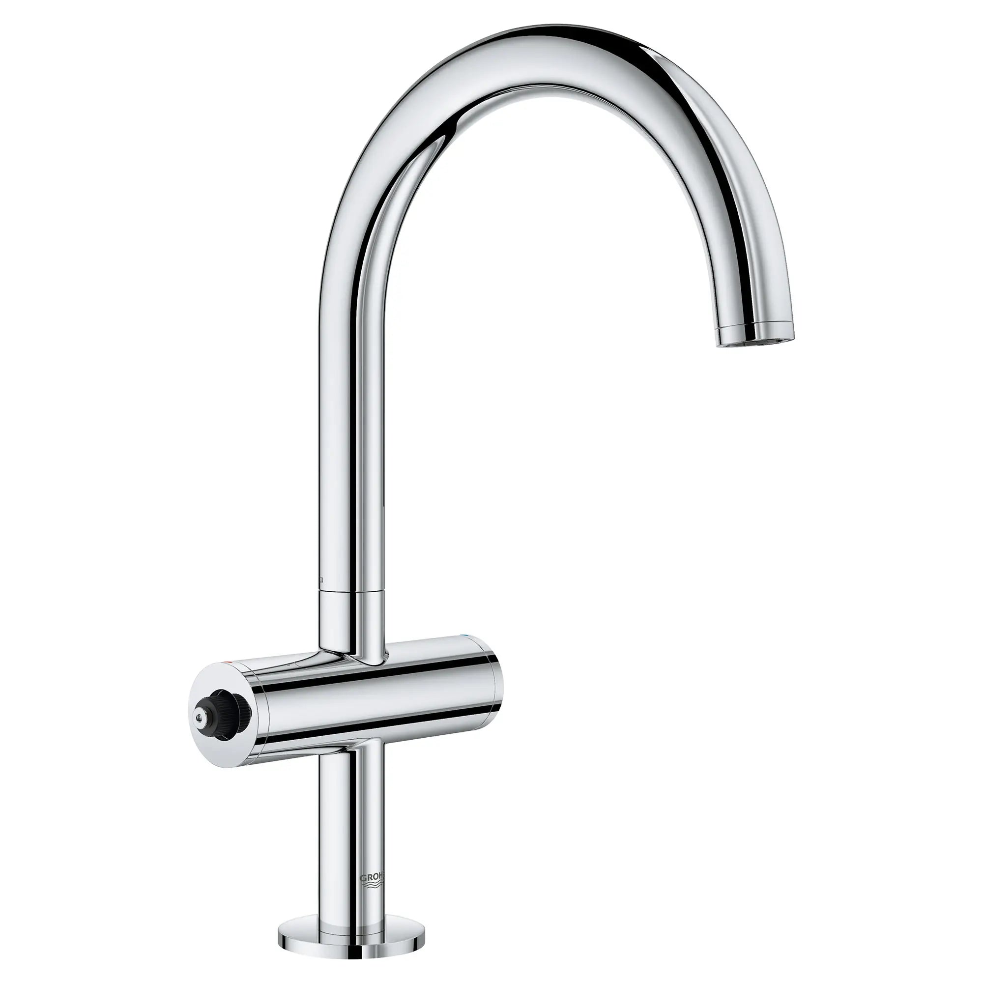 Robinet monotrou à bec haut // CHROME STARLIGHT GROHE // 164532_21027003_3_0_CDNwebp.webp