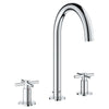 [20069003] 8-inch Widespread 2-Handle M-Size Bathroom Faucet 1.2 GPM - GROHE StarLight Chrome