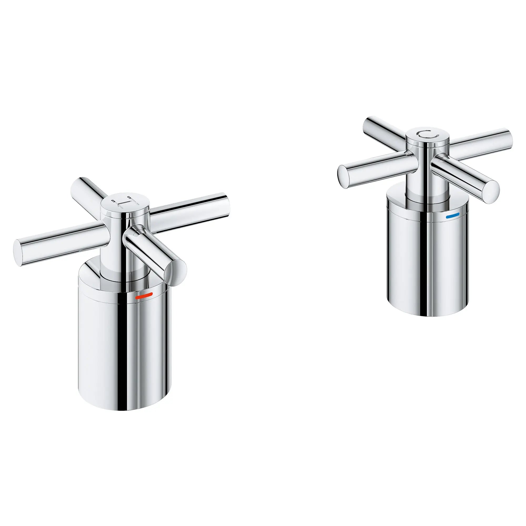 Manettes en croix (la paire) // CHROME STARLIGHT GROHE // 164550_18033003_0_CDNwebp.webp