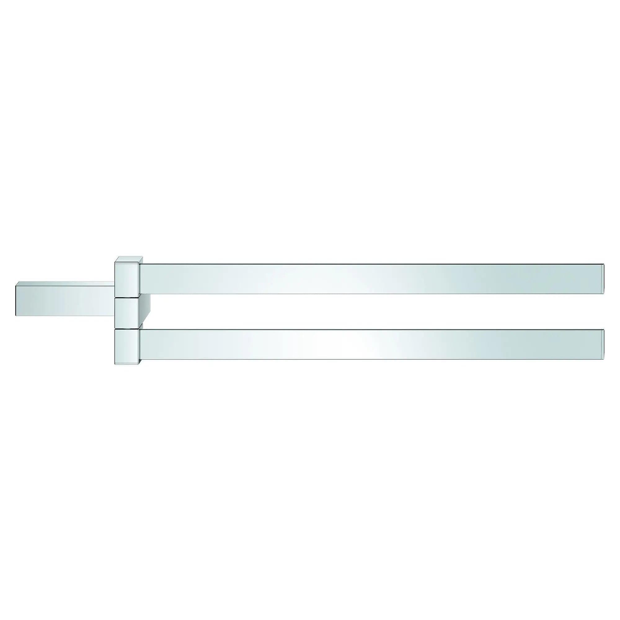 Selection Cube Porte-serviettes à deux branches // CHROME STARLIGHT GROHE // 164558_40768000_01_0_CDNwebp.webp