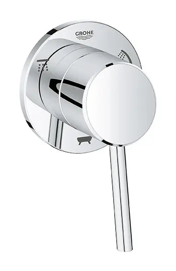 Garniture pour inverseur à 3 voies // CHROME STARLIGHT GROHE // 164563_29106001_0_CDNwebp.webp