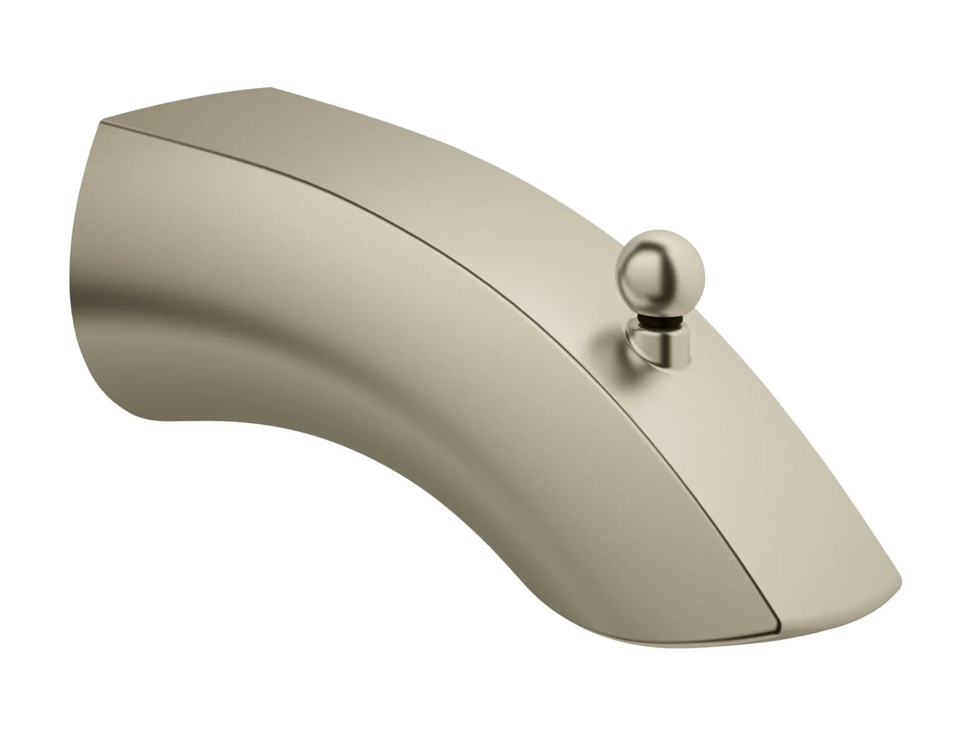Eurosmart Bec de bain avec inverseur de 6 3?8 po // NICKEL BROSSÉ INFINITYFINISH // 164567_13356EN2_0_CDNwebp.webp