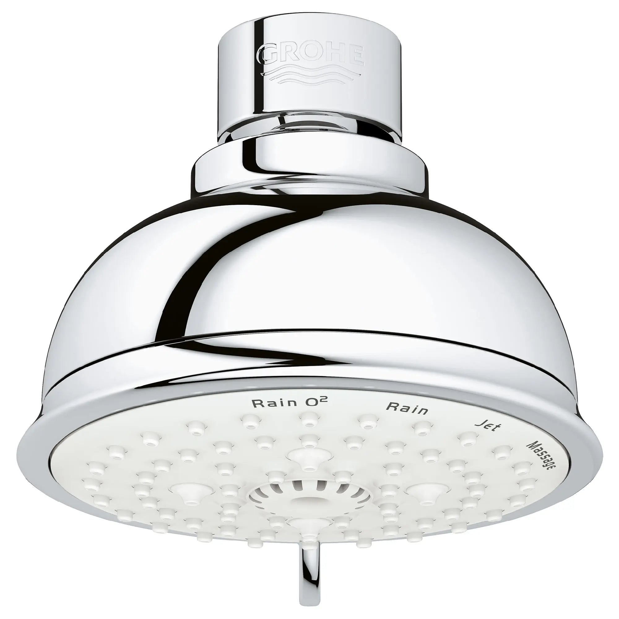 Tempesta Rustic 100 Pomme de douche - 4 jets d’aspersion // CHROME STARLIGHT GROHE // 164584_26045001_0_CDNwebp.webp