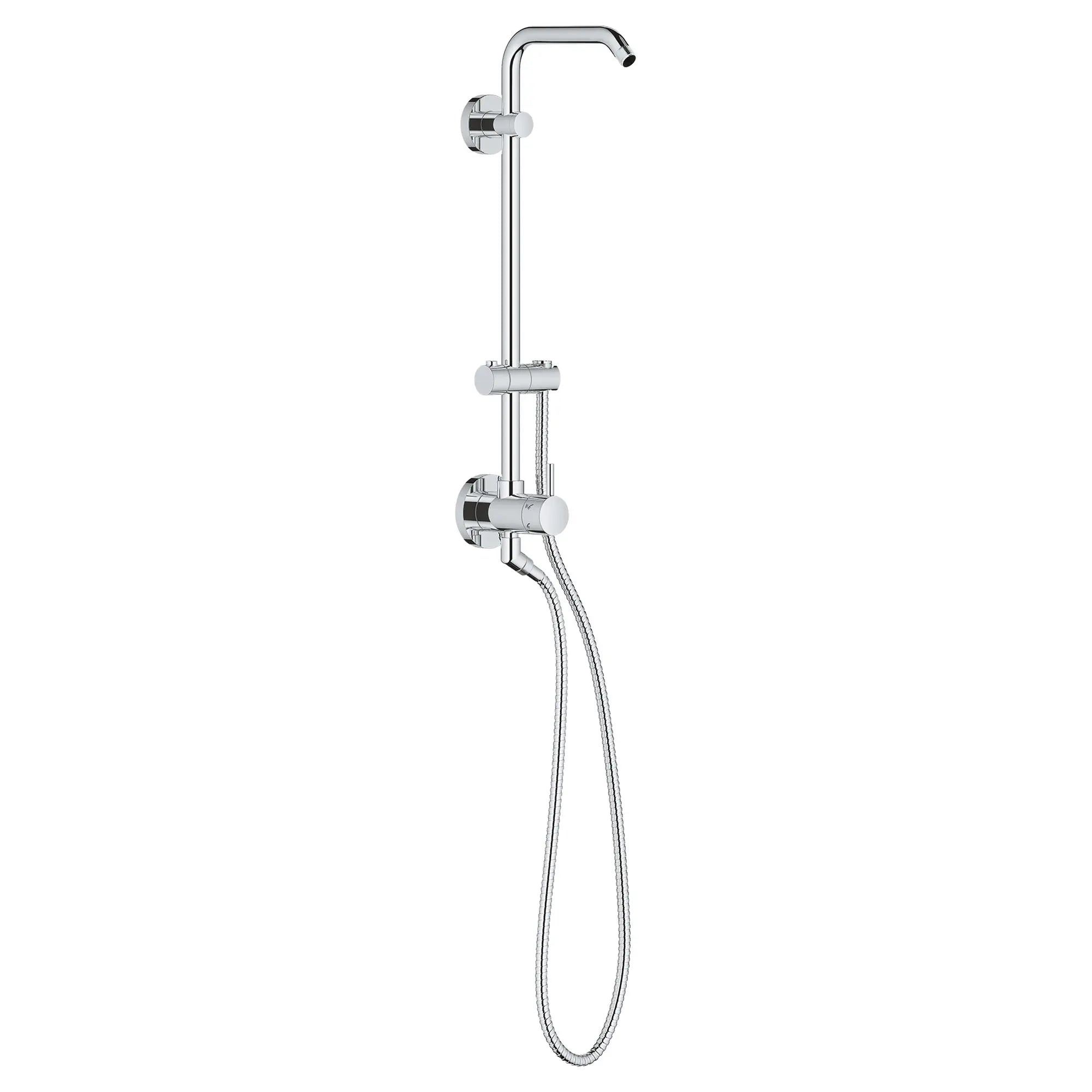 GROHE Retro-Fit Système de douche nu de 18 po // CHROME STARLIGHT GROHE // 164605_26488000_0_CDNwebp.webp