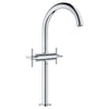 [21046003] Single Hole Two-Handle Deck Mount Vessel Sink Faucet 1.2 GPM - GROHE StarLight Chrome