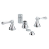 [24019BE0] 2-Handle Wideset Bidet Faucet - GROHE StarLight Chrome