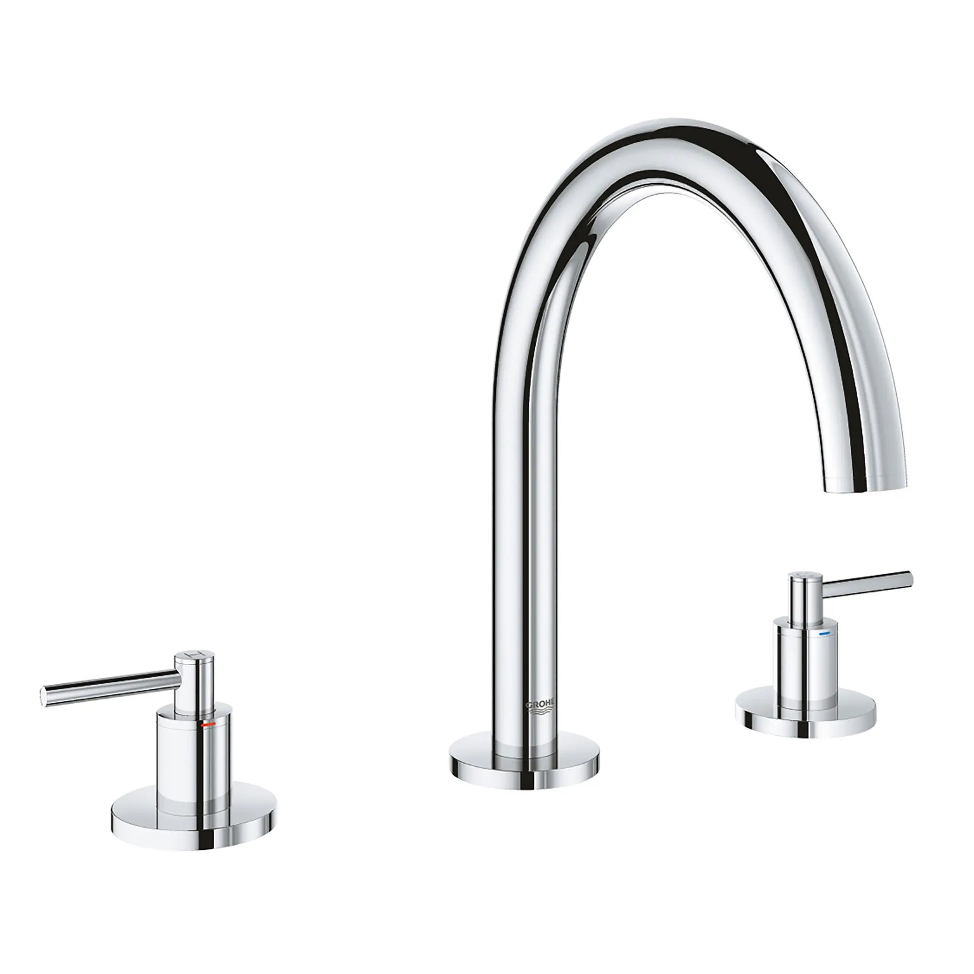 Robinet de bain // CHROME STARLIGHT GROHE // 164663_25048003-Atrio-Three-Hole-Roman-Tub-Filler-in-Chrome-Silo-3_0_CDNwebp.webp