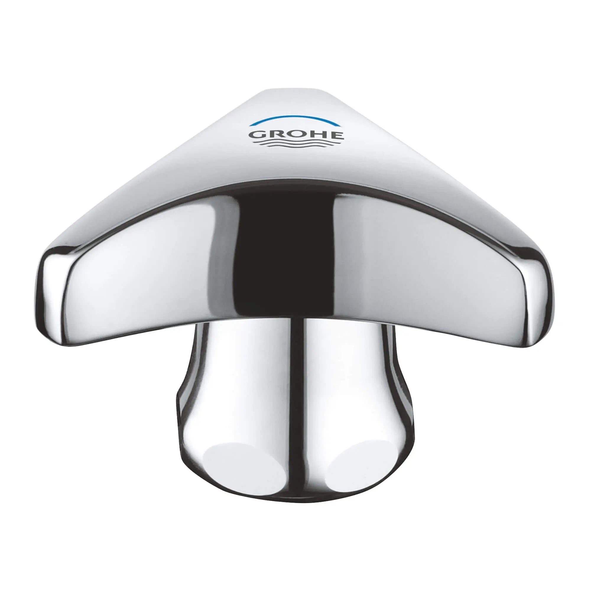 Manette Trecorn 1/2, Bleu // CHROME STARLIGHT GROHE // 16468_45080000-12-inch-trecorn-handle-starlight-chrome_0_CDNwebp.webp
