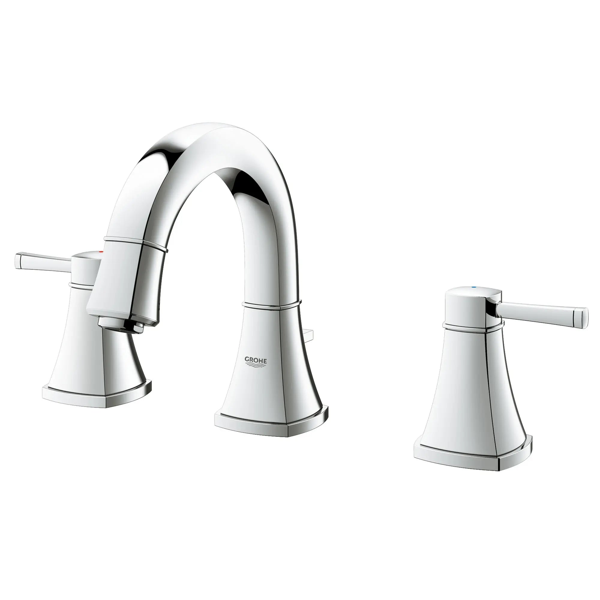Grandera Robinet à grand écartement pour lavabo à bec bas // CHROME STARLIGHT GROHE // 164737_20418000_1_0_CDNwebp.webp