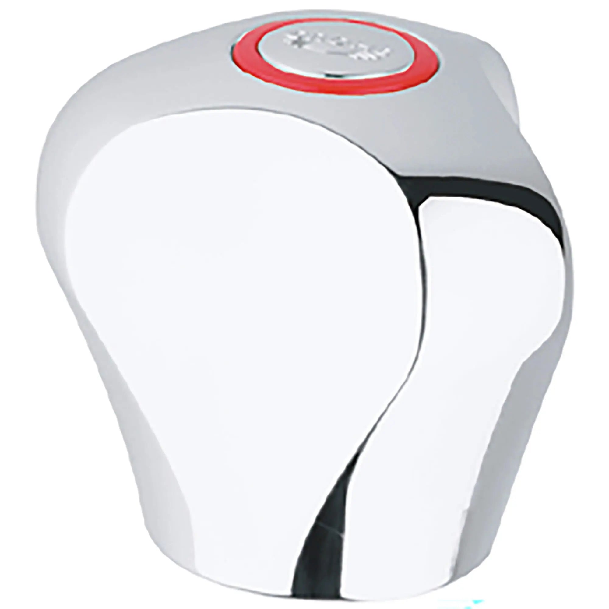 Croisillon Treflor 1/2, bleu/rouge // CHROME STARLIGHT GROHE // 16474_45124000-12-inch-treflor-handle-starlight-chrome_0_CDNwebp.webp