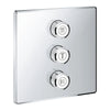 [29127000] Triple Volume Control Trim - GROHE StarLight Chrome