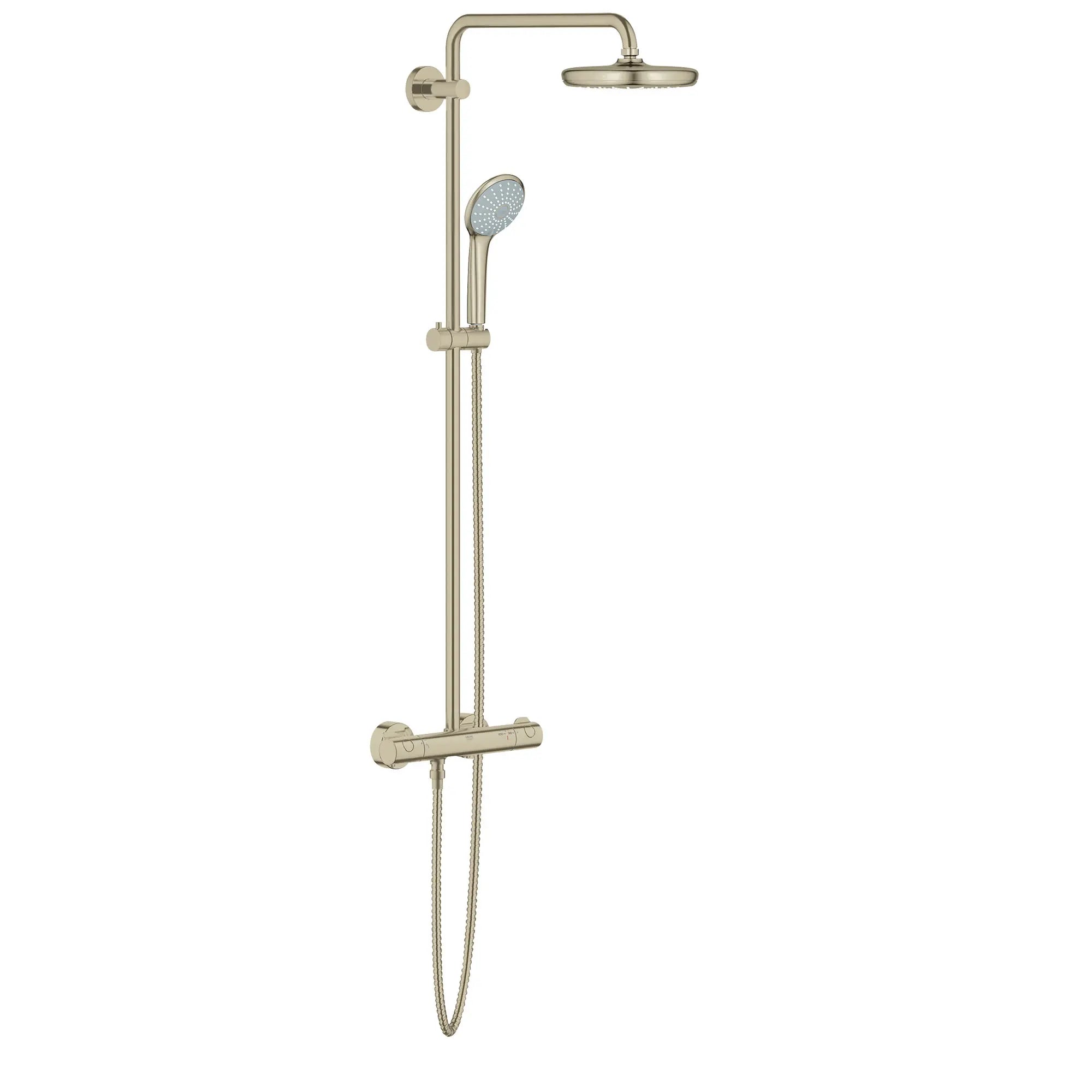 Euphoria Système de douche avec valve thermostatique // NICKEL BROSSÉ INFINITYFINISH // 164814_26419EN0_2_0_CDNwebp.webp