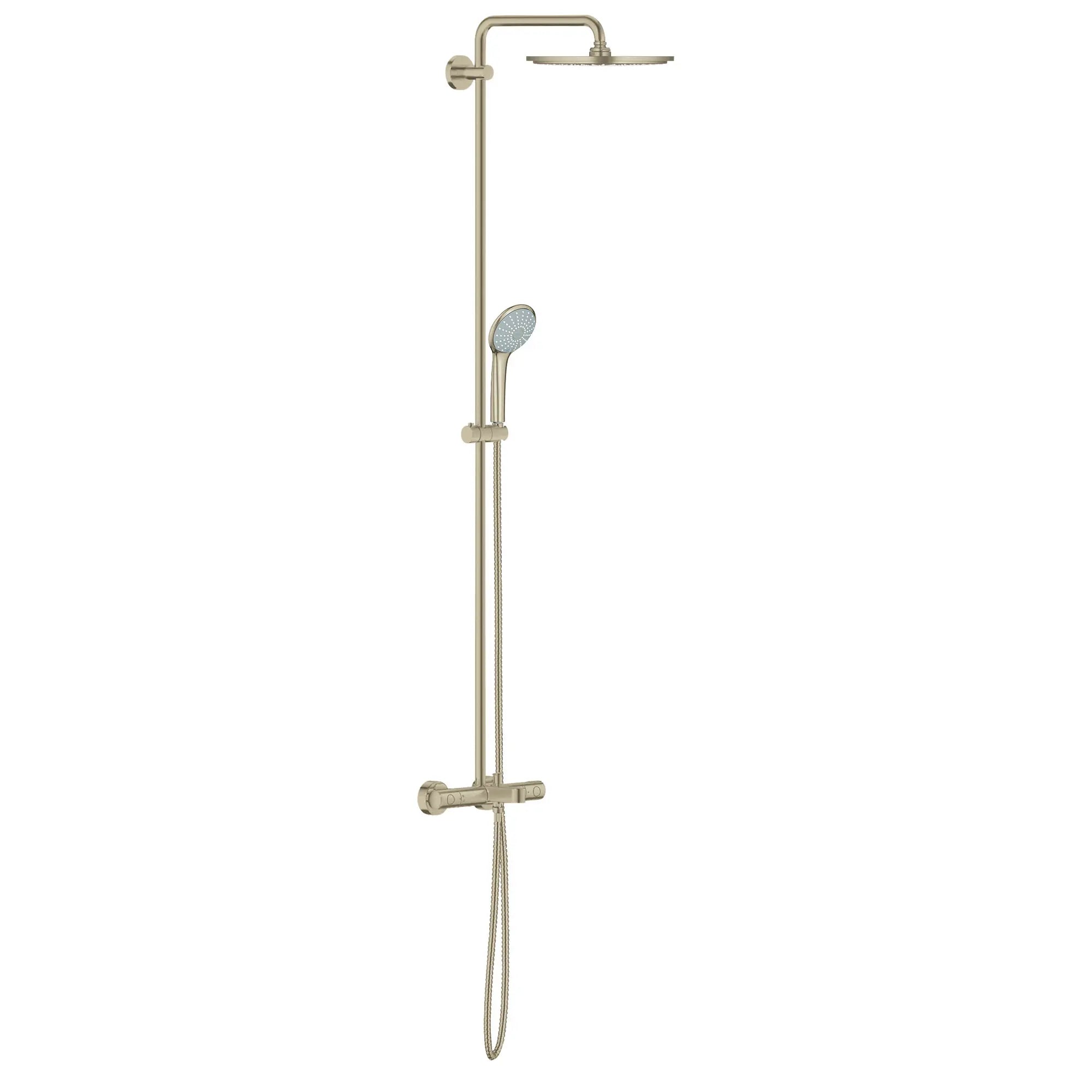 Euphoria Système de douche thermostatique pour baignoire/douche // NICKEL BROSSÉ INFINITYFINISH // 164816_26490EN0_2_0_CDNwebp.webp