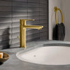 [23794GNA] Single Hole Single-Handle S-Size Bathroom Faucet, 1.2 GPM (4.5 L/min) - Brushed Cool Sunrise