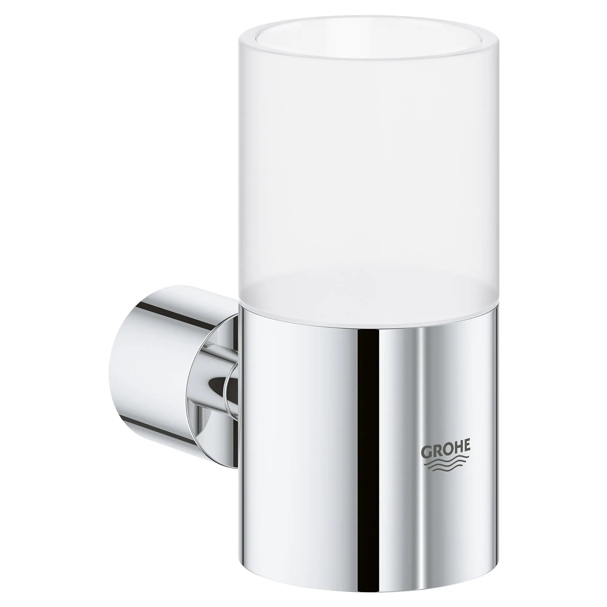 Support pour gobelet ou distributeur à savon // CHROME STARLIGHT GROHE // 164868_40304003_1_0_CDNwebp.webp