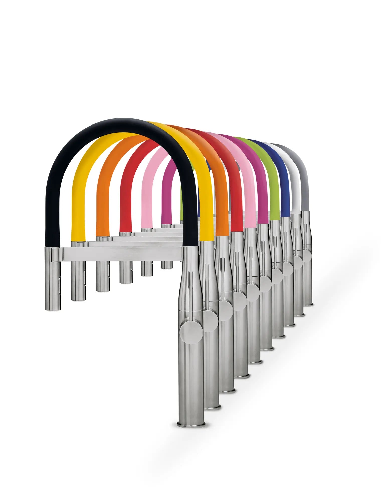 Robinet de cuisine semi-pro à poignée simple et double jet 6,6 L/min (1,75 gpm) // SUPERACIER INFINITYFINISH // 164878_30295DC0_Colors_0_CDNwebp.webp