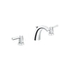 [20121001] Lavatory 8 in. Widespread 2-Handle Bathroom Faucet - 1.5 GPM - GROHE StarLight Chrome