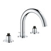 [20660000] Atrio 8-inch Widespread 2-Handle S-Size Bathroom Faucet, 1.2 GPM (4.5 L/min) - GROHE StarLight Chrome