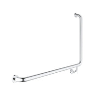 [40797001] 38" x 24" L Shaped Grab Bar - GROHE StarLight Chrome