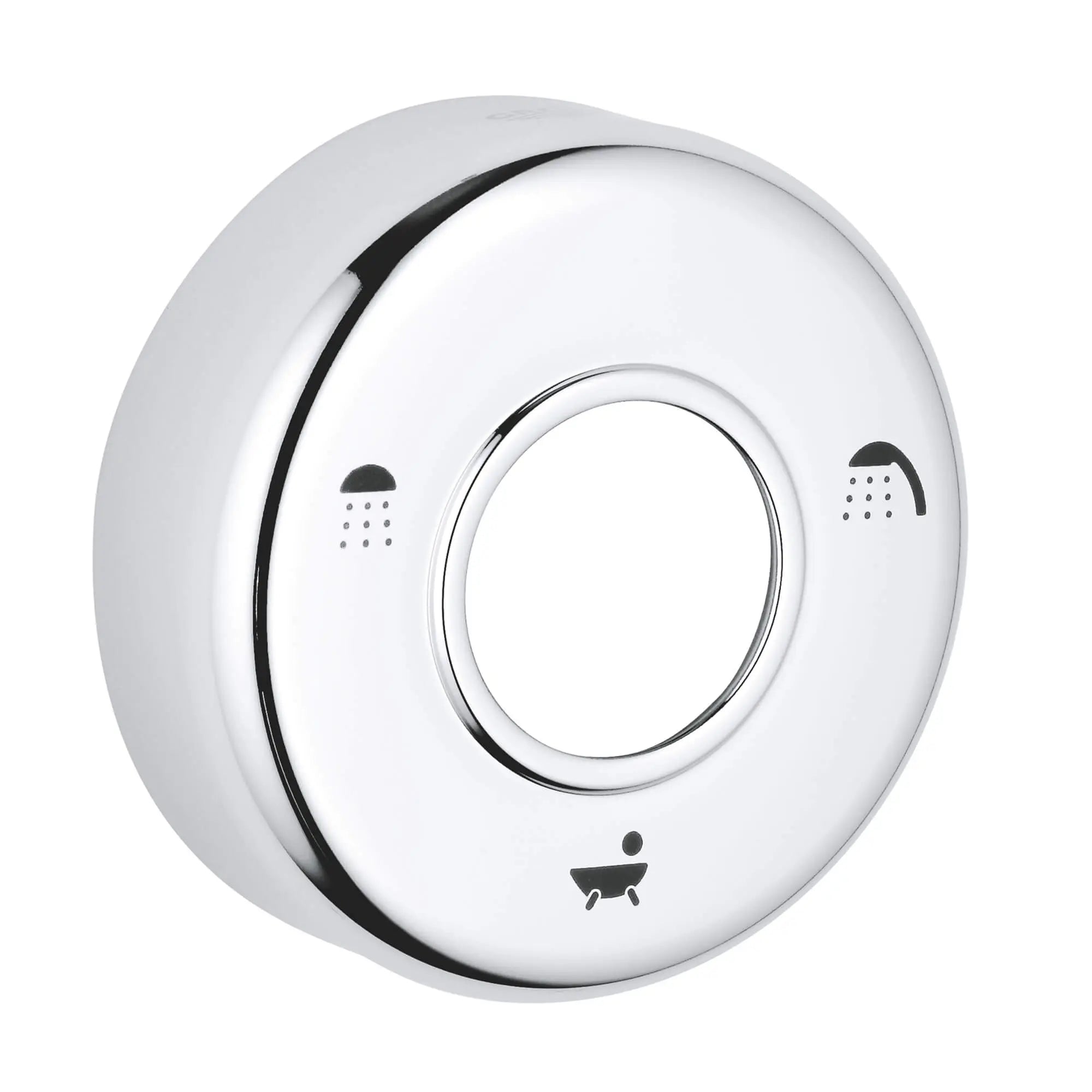 Rosace pour 19 905 // CHROME STARLIGHT GROHE // 16536_45435000-escutcheon-starlight-chrome_0_CDNwebp.webp