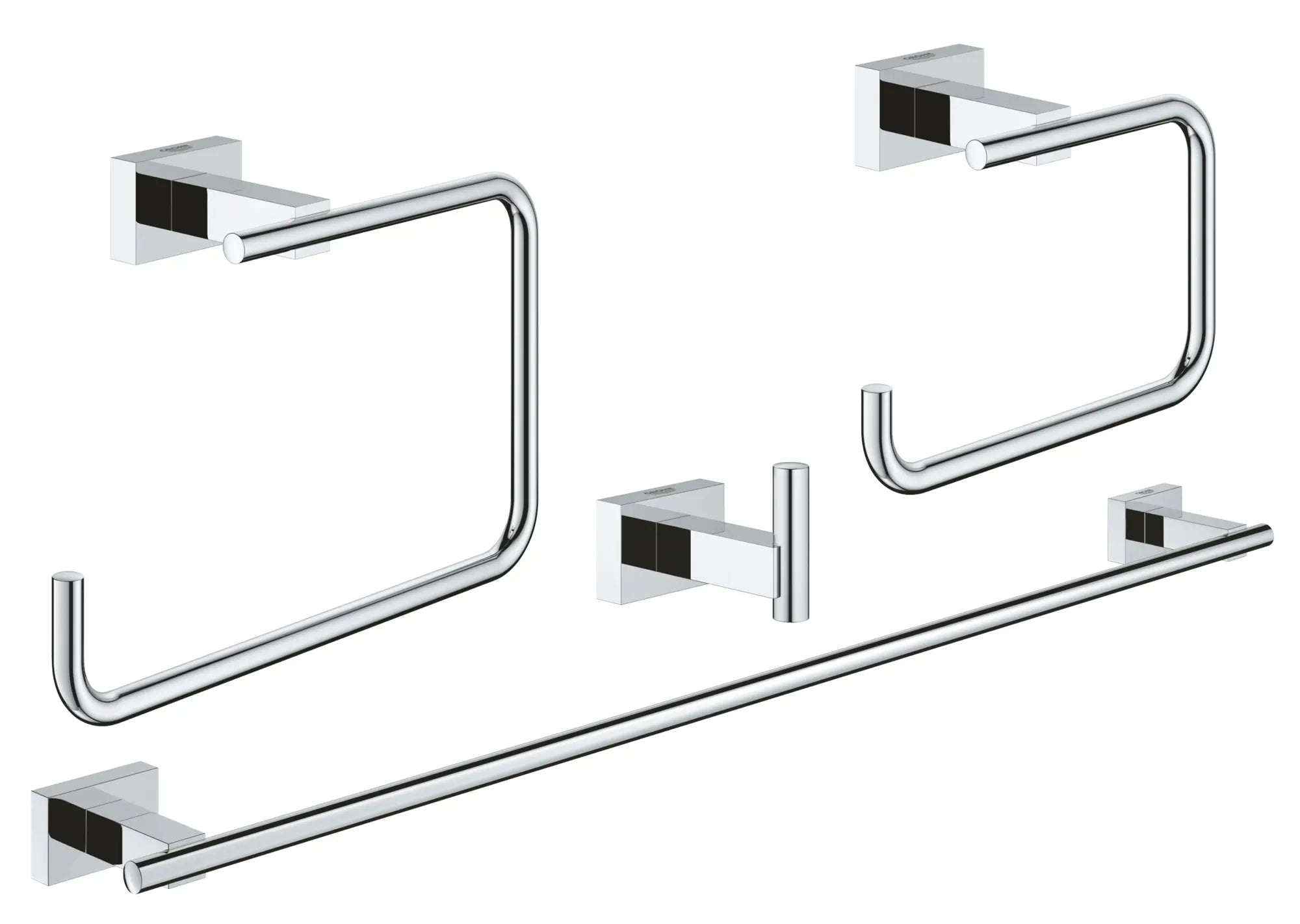 Ensemble d'accessoires 4 en 1 // CHROME STARLIGHT GROHE // 165438_40778001_0_CDNwebp.webp