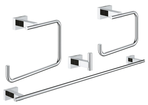 Ensemble d'accessoires 4 en 1 - Chrome StarLight GROHE
