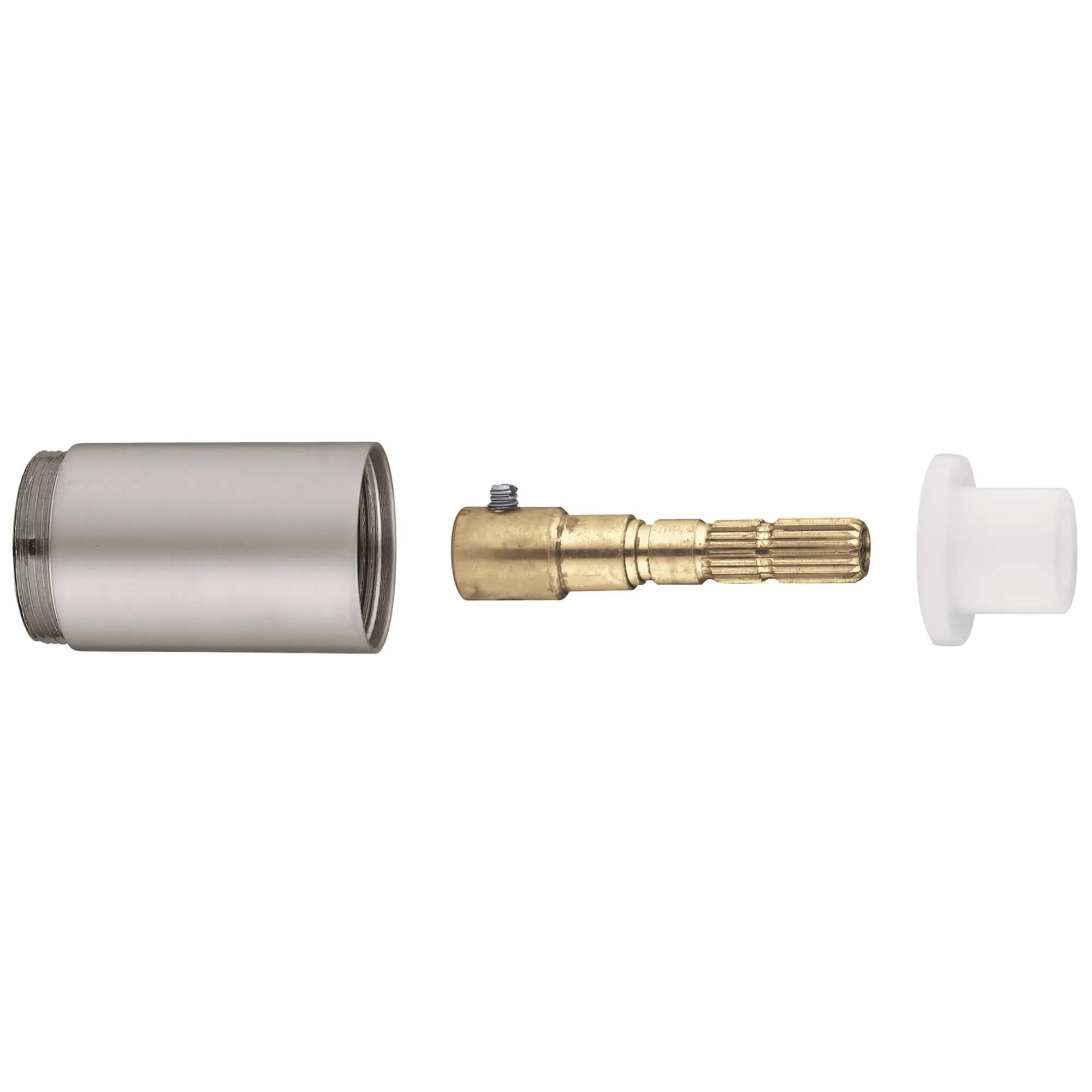 Ensemble de rallonge pour soupapes de commande de débit Geneva/Seabury // N/A // 16557_45565av0-extension-for-volume-control-satin-nickel-inf_0_CDNwebp.webp