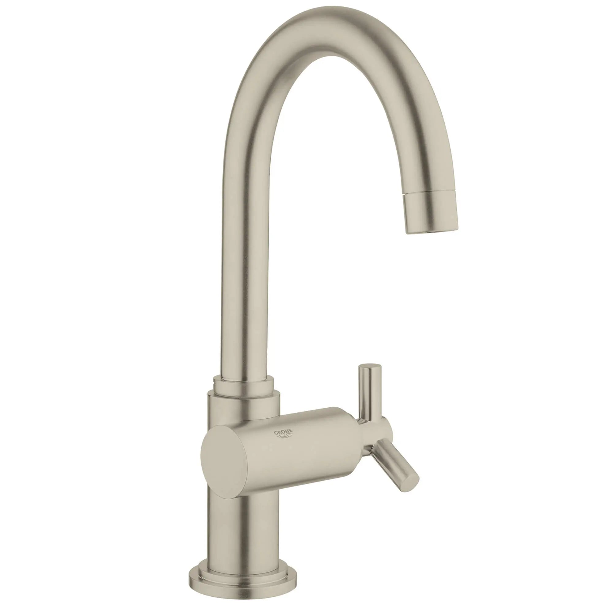 Croisillion Ypsilon // NICKEL BROSSÉ INFINITYFINISH // 16564_45603en0-faucet-handle-brushed-nickel-infinityfinish-2_0_CDNwebp.webp