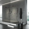 [26845A00] Rainshower Body Spray, Square - 2 Sprays, 0.9 GPM (3.4 L/min) - Hard Graphite