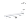 [40965001] Allure 14 3?16" Shelf - GROHE StarLight Chrome