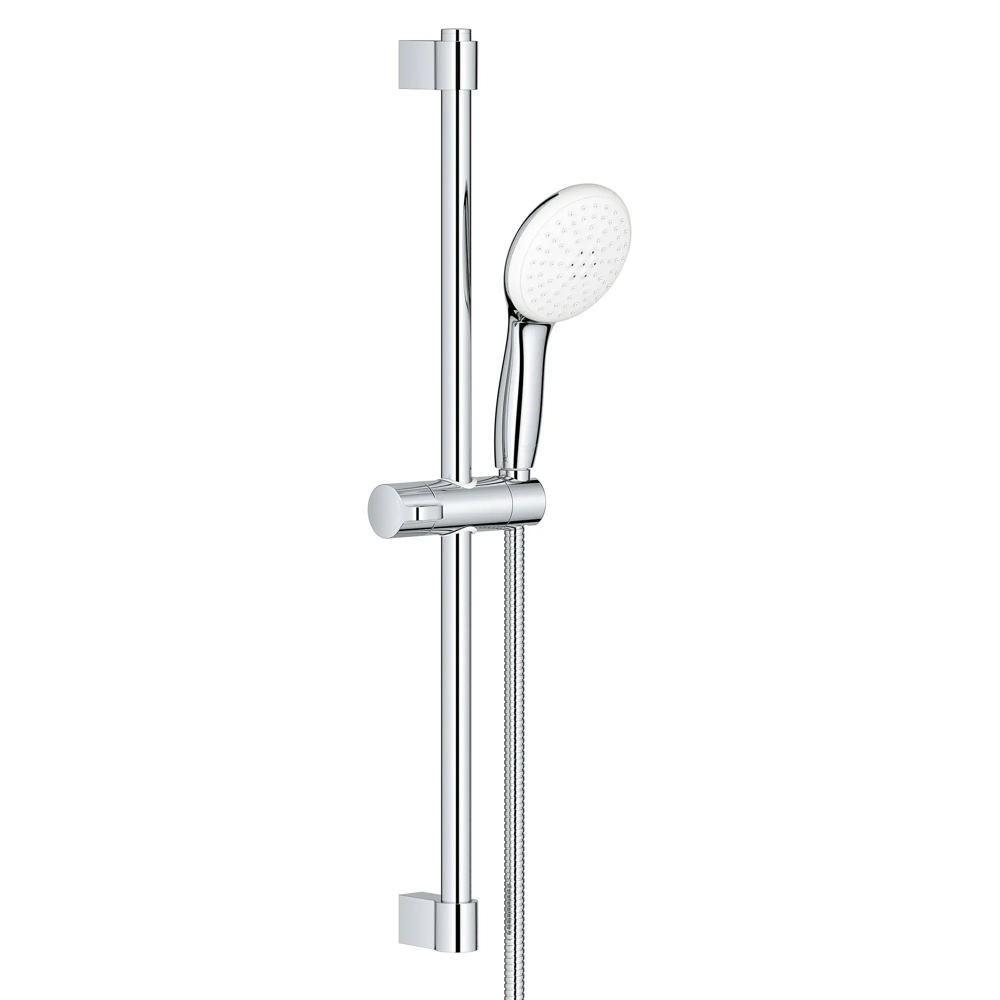Tempesta 110 - Ensemble de barre de douche ronde, 24 po, 2 jets, 5,7 L/min (1,5 gpm) // CHROME STARLIGHT GROHE // 166141_Tempesta_SiloRight_26077002_0001_Aug2023_0_CDNwebp.webp