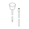 [45918EN0] Lift Rod - GROHE StarLight Chrome