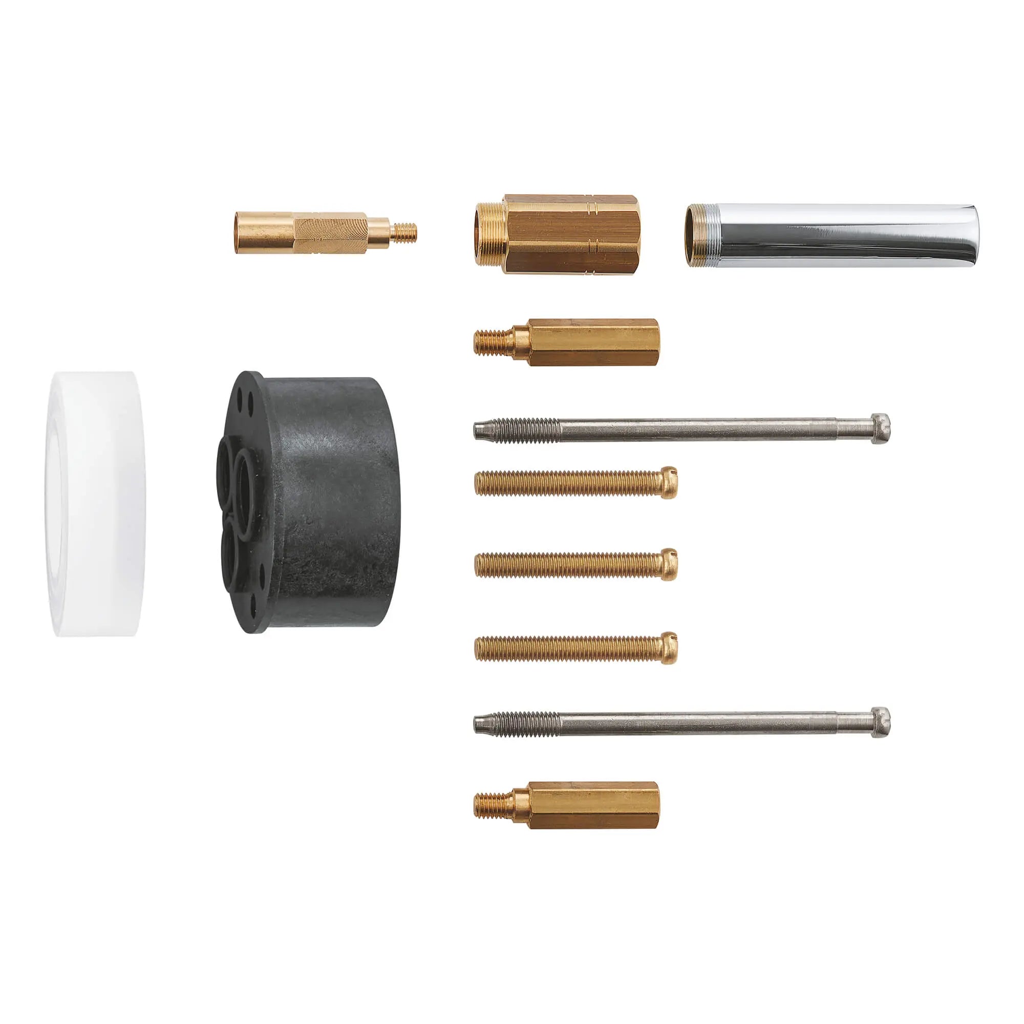 Rallonges de 1 po, robinet mural // CHROME STARLIGHT GROHE // 16748_46191000-extension-set_0_CDNwebp.webp