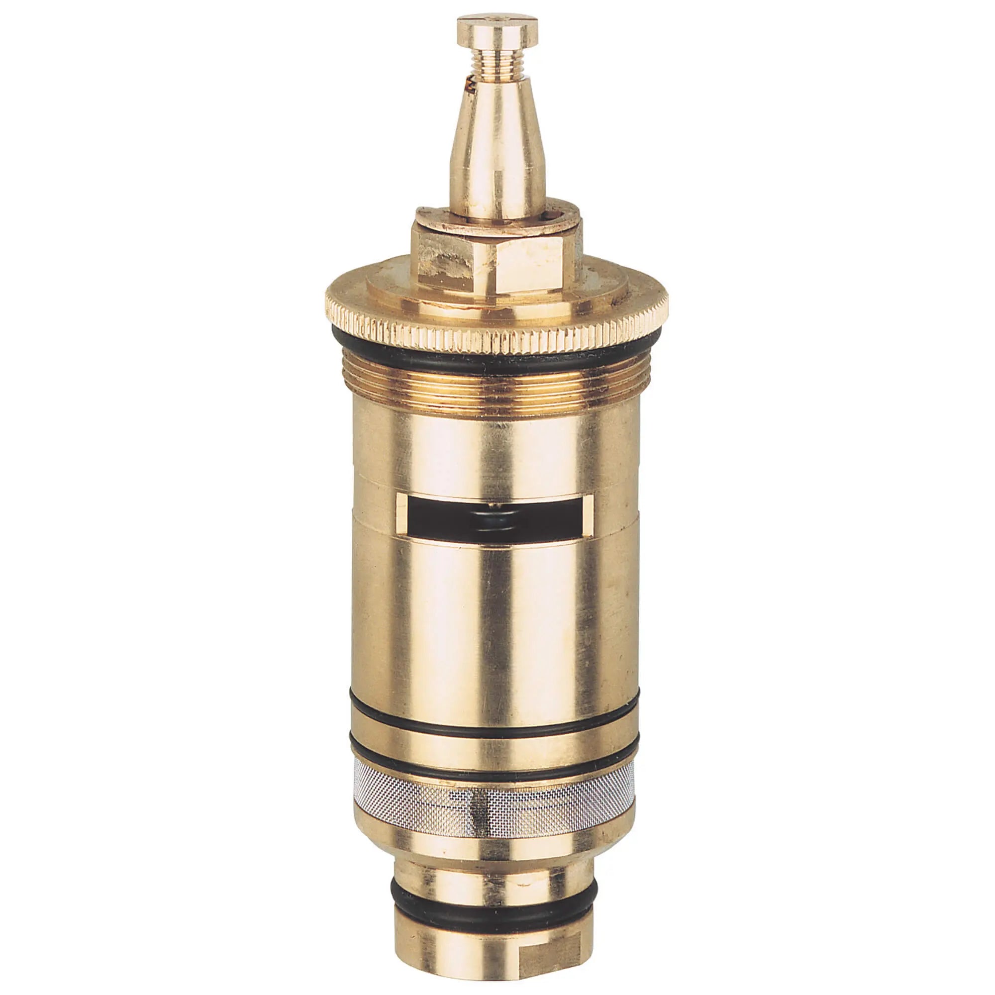 Pour robinets thermostatiques de ¾ po (34 419), (34 457), (34 542), (34 474) // CHROME STARLIGHT GROHE // 17091_47025000-thermo-element-34-inch_0_CDNwebp.webp