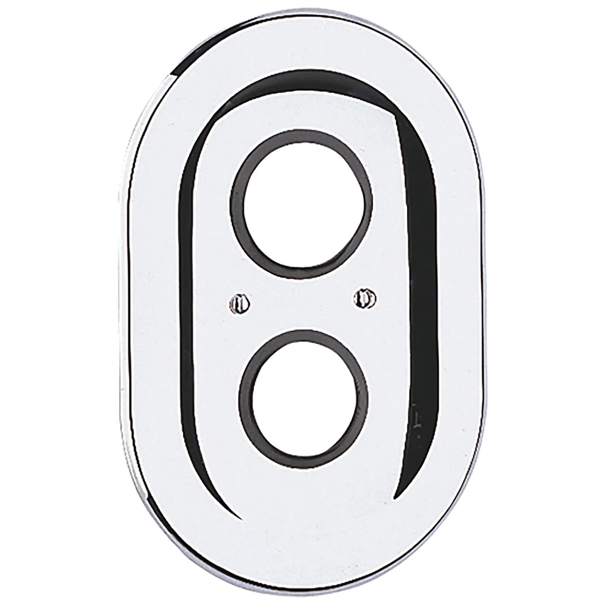 Garniture et vis pour Auto 2000 // CHROME STARLIGHT GROHE // 17116_47188000-escutcheon-oval-starlight-chrome_0_CDNwebp.webp